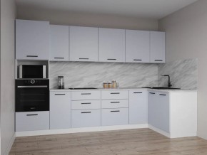 Кухонный гарнитур угловой Смоки 3200*1400 (Стол. 26мм) в Кунгуре - kungur.ok-mebel.com | фото