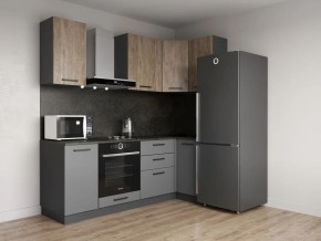 Кухонный гарнитур Умбра 2200*1000 (Стол. 26мм) в Кунгуре - kungur.ok-mebel.com | фото