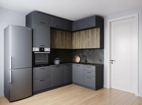 Кухонный гарнитур Умбра 2200*1700 (Стол. 38мм) в Кунгуре - kungur.ok-mebel.com | фото