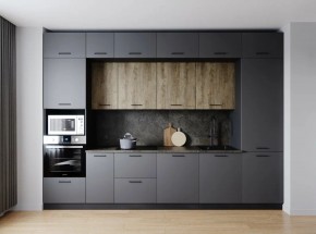 Кухонный гарнитур Умбра 3400 (Стол. 26мм) в Кунгуре - kungur.ok-mebel.com | фото