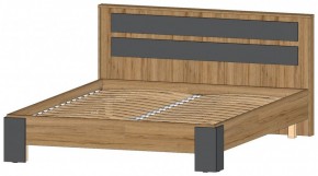 ЛЕНОРА Спальный гарнитур (модульный) графит в Кунгуре - kungur.ok-mebel.com | фото 4