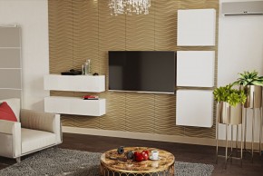 ЛИНДА Гостиная (Белый/Белый) в Кунгуре - kungur.ok-mebel.com | фото 4