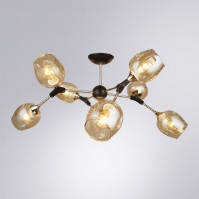 Люстра на штанге Arte Lamp Seppia A4211PL-8BK в Кунгуре - kungur.ok-mebel.com | фото 2