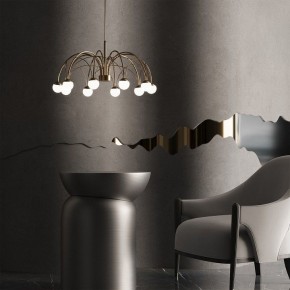 Люстра на штанге Eurosvet Ragno 90030/10 LED золото в Кунгуре - kungur.ok-mebel.com | фото 6