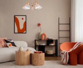 Люстра на штанге EVOLUCE VISTA SLE1256-502-05 в Кунгуре - kungur.ok-mebel.com | фото 7