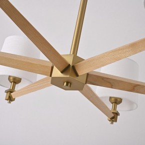 Люстра на штанге Imperiumloft Jorgenson White/Light wood STAVRA01 в Кунгуре - kungur.ok-mebel.com | фото 13