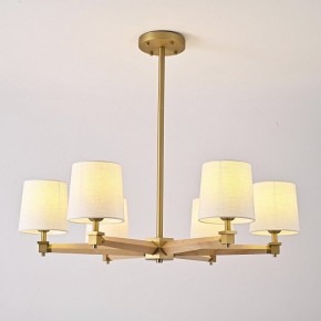 Люстра на штанге Imperiumloft Jorgenson White/Light wood STAVRA01 в Кунгуре - kungur.ok-mebel.com | фото 3