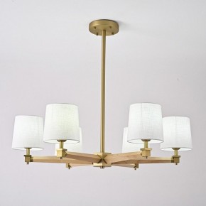 Люстра на штанге Imperiumloft Jorgenson White/Light wood STAVRA01 в Кунгуре - kungur.ok-mebel.com | фото 4