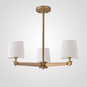 Люстра на штанге Imperiumloft Jorgenson White/Light wood STAVRA01 в Кунгуре - kungur.ok-mebel.com | фото