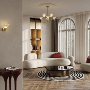 Люстра на штанге Maytoni Dynasty MOD402PL-L20BS3K в Кунгуре - kungur.ok-mebel.com | фото 4
