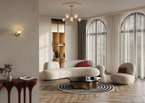 Люстра на штанге Maytoni Dynasty MOD402PL-L20BS3K в Кунгуре - kungur.ok-mebel.com | фото 5