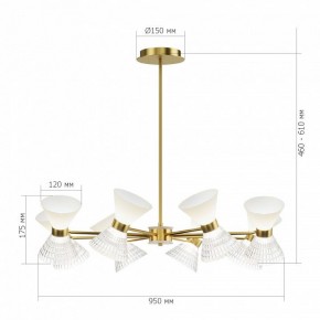 Люстра на штанге ST-Luce SPIRIT SL2004.303.16 в Кунгуре - kungur.ok-mebel.com | фото 3