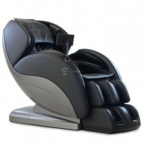 Массажное кресло PS6500 черно-серебряное в Кунгуре - kungur.ok-mebel.com | фото