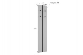 МЕБЕЛЬСОН К29 Прихожая (кашемир) в Кунгуре - kungur.ok-mebel.com | фото 2
