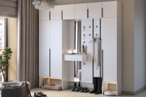 МЕБЕЛЬСОН К32 Прихожая (белое дерево) в Кунгуре - kungur.ok-mebel.com | фото