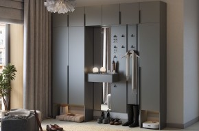 МЕБЕЛЬСОН К32 Прихожая (графит) в Кунгуре - kungur.ok-mebel.com | фото