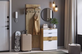 МЕБЕЛЬСОН К3 Прихожая (белое дерево) в Кунгуре - kungur.ok-mebel.com | фото