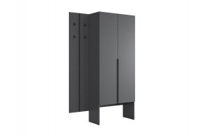 МЕРСИ Прихожая (модульная) графит в Кунгуре - kungur.ok-mebel.com | фото 6