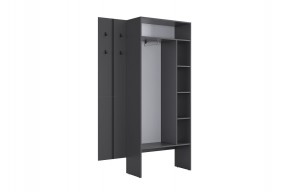 МЕРСИ Прихожая (модульная) графит в Кунгуре - kungur.ok-mebel.com | фото 7