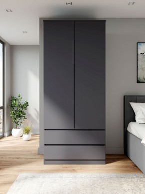 МОРИ МШ 900.2 Шкаф (графит) в Кунгуре - kungur.ok-mebel.com | фото 2