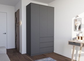 МОРИ МШ 1200.1 Шкаф (графит) в Кунгуре - kungur.ok-mebel.com | фото