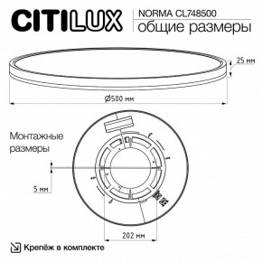 Накладной светильник Citilux Norma CL748500 в Кунгуре - kungur.ok-mebel.com | фото 11