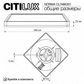 Накладной светильник Citilux Norma CL748K301 в Кунгуре - kungur.ok-mebel.com | фото 11