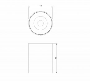 Накладной светильник Elektrostandard Primo 25116/LED в Кунгуре - kungur.ok-mebel.com | фото 3