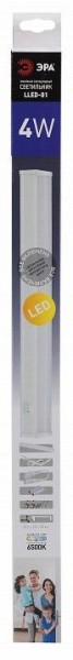 Накладной светильник Эра  LLED-01-04W-6500-W в Кунгуре - kungur.ok-mebel.com | фото 4