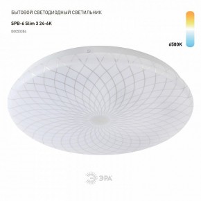 Накладной светильник Эра Slim SPB-6 Slim 3 24-6K в Кунгуре - kungur.ok-mebel.com | фото 2