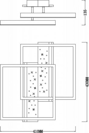 Накладной светильник Escada Stellar 10215/2LED в Кунгуре - kungur.ok-mebel.com | фото 6