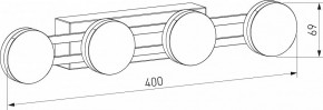 Накладной светильник Eurosvet Tapioca 90332/4 черный в Кунгуре - kungur.ok-mebel.com | фото 4