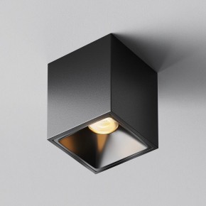 Накладной светильник Maytoni Alfa LED C065CL-8W2.7K-SQ-B в Кунгуре - kungur.ok-mebel.com | фото 3