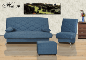 Комплект мягкой мебели НЕО 19 (3+1+ Пуф) в Кунгуре - kungur.ok-mebel.com | фото 1