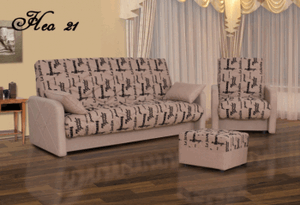 Комплект мягкой мебели НЕО 21М (3+1+ Пуф) в Кунгуре - kungur.ok-mebel.com | фото 1