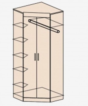 НИКА Н5 Шкаф угловой без зеркала в Кунгуре - kungur.ok-mebel.com | фото 3