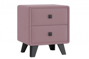 НИКОЛЬ Тумба узкая 2 ящика (розовый) в Кунгуре - kungur.ok-mebel.com | фото