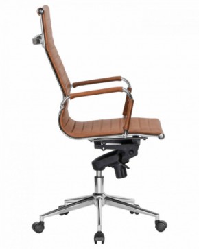 Офисное кресло для руководителей DOBRIN CLARK LMR-101F светло-коричневый №321 в Кунгуре - kungur.ok-mebel.com | фото 3