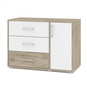 ОЛИВИЯ О63 Комод (дуб серый/белый) в Кунгуре - kungur.ok-mebel.com | фото