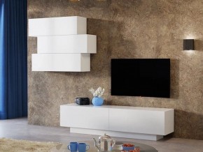 ПАОЛА Гостиная (Белый/Белый) в Кунгуре - kungur.ok-mebel.com | фото 4
