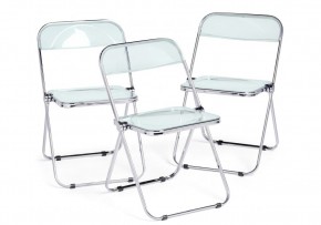 Пластиковый стул Fold складной clear gray-blue в Кунгуре - kungur.ok-mebel.com | фото 10