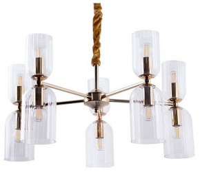 Подвесная люстра Arte Lamp Charm A1623LM-10GO в Кунгуре - kungur.ok-mebel.com | фото 2