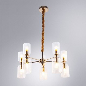 Подвесная люстра Arte Lamp Charm A1623LM-10GO в Кунгуре - kungur.ok-mebel.com | фото 3