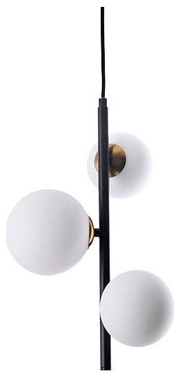 Подвесная люстра Arte Lamp Gemini A2243SP-3BK в Кунгуре - kungur.ok-mebel.com | фото