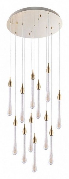 Подвесная люстра Arte Lamp Raindrop A1803LM-36PB в Кунгуре - kungur.ok-mebel.com | фото