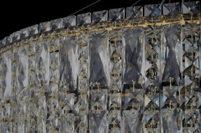 Подвесная люстра Arti Lampadari Ovindoli Gold Ovindoli L 1.5.80+40.100 G в Кунгуре - kungur.ok-mebel.com | фото 4
