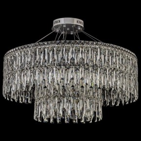 Подвесная люстра Arti Lampadari Ovindoli Nickel Ovindoli L 1.5.80+40.100 N в Кунгуре - kungur.ok-mebel.com | фото 3
