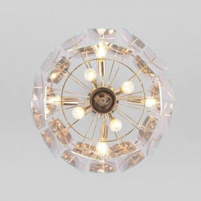Подвесная люстра Eurosvet Claire 60170/8 золото в Кунгуре - kungur.ok-mebel.com | фото 3