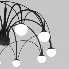 Подвесная люстра Eurosvet Ragno 90034/10 LED черный в Кунгуре - kungur.ok-mebel.com | фото 6