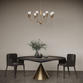 Подвесная люстра Eurosvet Rhyton 60167/8 латунь в Кунгуре - kungur.ok-mebel.com | фото 5